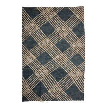 Covor gri antracit din iuta 150x245 cm Cat - Bloomingville imagine