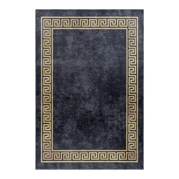 Covor gri antracit lavabil 80x150 cm Fiesta - Ayyildiz Carpets imagine