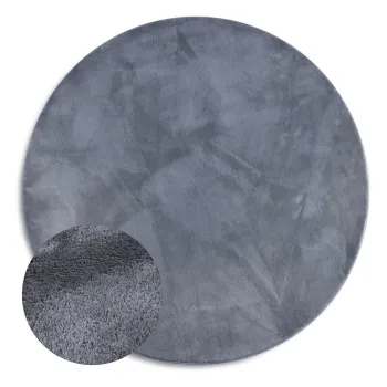 Covor gri antracit rotund o 160 cm Leon - Villeroy&Boch imagine