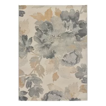 Covor gri-bej 150x80 cm Flores Sunset - Universal imagine