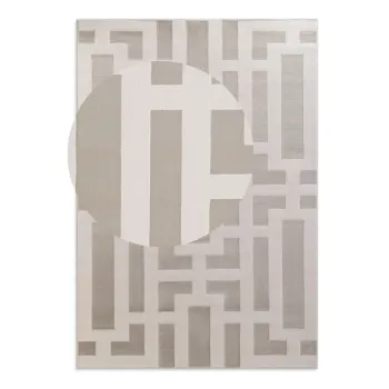 Covor gri/crem 120x170 cm Perles Onyx - Elle Decoration imagine