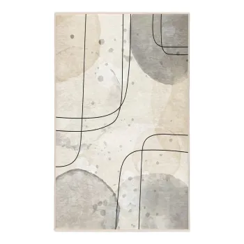 Covor gri/crem lavabil 120x180 cm Simple Lines - Mila Home imagine