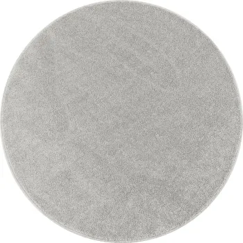 Covor gri/crem rotund o 120 cm Ata - Ayyildiz Carpets imagine