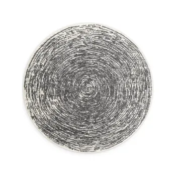 Covor gri/crem rotund o 120 cm Gloria Cavallo - Hanse Home imagine