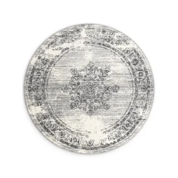 Covor gri/crem rotund o 160 cm Gloria Lydia - Hanse Home imagine