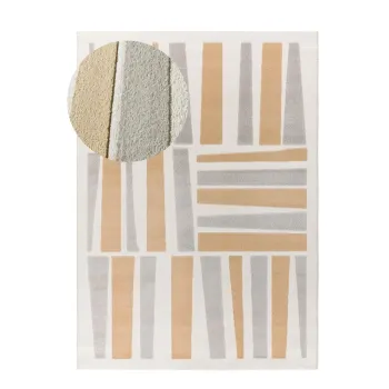 Covor gri deschis-crem 160x230 cm Flora - Universal imagine