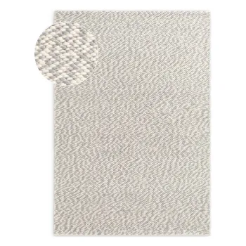 Covor gri deschis/crem E>esut manual din lAcnA200x290 cm Lyon Beans aEURElle Decoration imagine