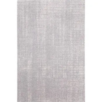 Covor gri deschis din lana 133x180 cm Eden - Agnella imagine