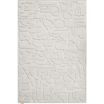 Covor gri deschis din lana 160x230 cm Morphic Dunes - Agnella imagine