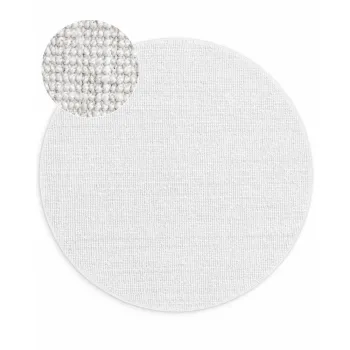 Covor gri deschis reversibil/E>esut manual rotund din iutAA, 160 cm BouclA(C) Jaipur aEURHanse Home imagine