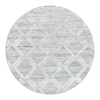 Covor gri deschis rotund o 80 cm Pisa - Ayyildiz Carpets imagine