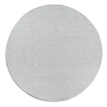 Covor gri deschis tesut manual rotund din lana o 160 cm Francois - Villeroy&Boch imagine