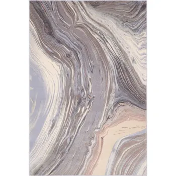 Covor gri din lana 133x180 cm Agate - Agnella imagine