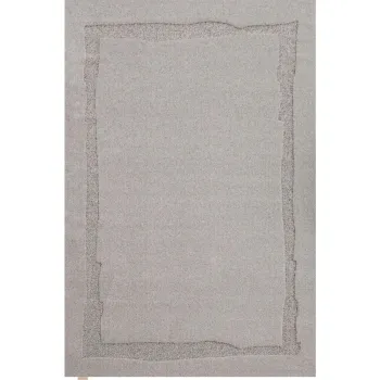 Covor gri din lana 160x230 cm Morphic Rocca - Agnella imagine