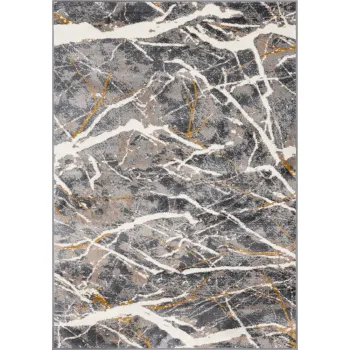 Covor gri inchis 200x280 cm Soft - FD imagine