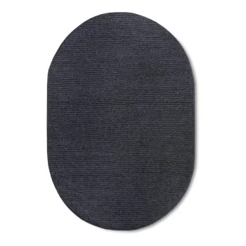 Covor gri inchis tesut manual din lana 160x230 cm Francois - Villeroy&Boch imagine
