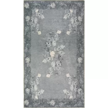 Covor gri lavabil 150x80 cm - Vitaus imagine