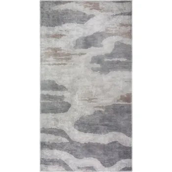 Covor gri lavabil 160x230 cm City Clouds - Vitaus imagine