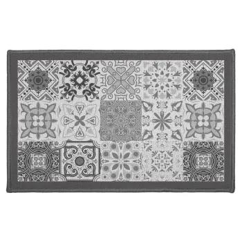 Covor gri lavabil 50x80 cm Persane - douceur d'interieur imagine