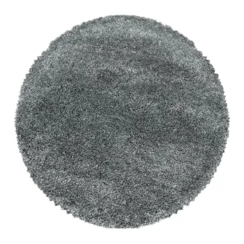 Covor gri rotund o 200 cm Fluffy - Ayyildiz Carpets imagine
