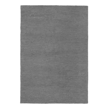 Covor gri tesut manual din lana 200x290 cm Harris Boucle - Flair Rugs imagine