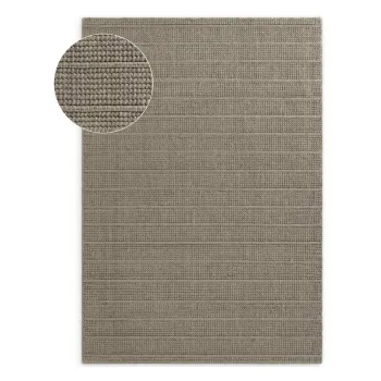 Covor gri tesut manual din lana 200x300 cm Camden Parker - Ted Baker imagine
