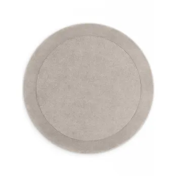 Covor gri tesut manual rotund din amestesc de lana o 150 cm Kivi - Villeroy&Boch imagine