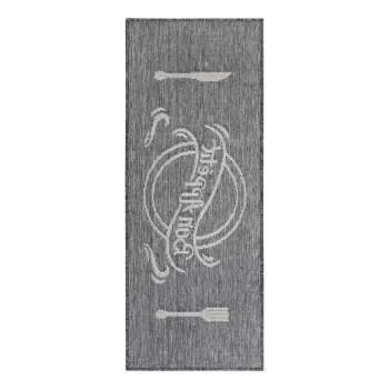 Covor gri tip traversa 150x62 cm Cucina - Hanse Home imagine