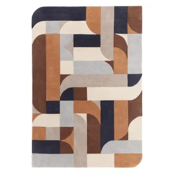 Covor handmade din lana 120x170 cm Matrix - Asiatic Carpets imagine