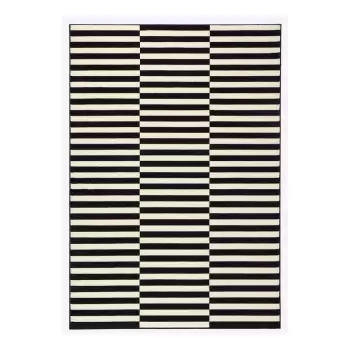 Covor Hanse Home Gloria Panel, 160 x 230 cm, negru-alb imagine