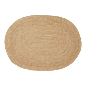 Covor in culoare naturala din iuta 140x200 cm Bombay - House Nordic imagine