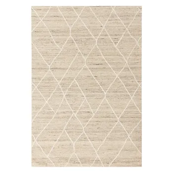 Covor in culoare naturala din lana 160x230 cm Noah - Asiatic Carpets imagine