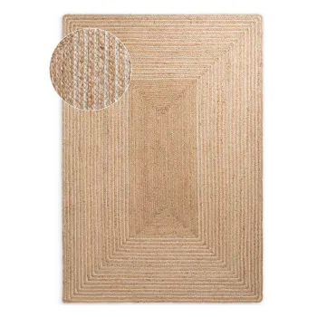 Covor in culoare naturala/in culoare naturala deschisa reversibil/tesut manual din iuta 120x170 cm Juno - Hanse Home imagine