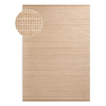 Covor in culoare naturala reversibil/tesut manual din amestec de iuta 160x230 cm Birka - Villeroy&Boch imagine