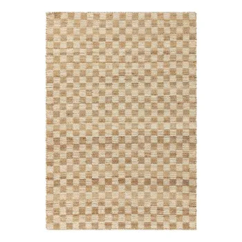 Covor in culoare naturala reversibil, tesut manual din iuta 200x290 cm Naturi Natural - Asiatic Carpets imagine
