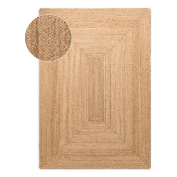 Covor in culoare naturala reversibil/tesut manual din iuta 60x90 cm Sharmila Natural Brown - Hanse Home imagine