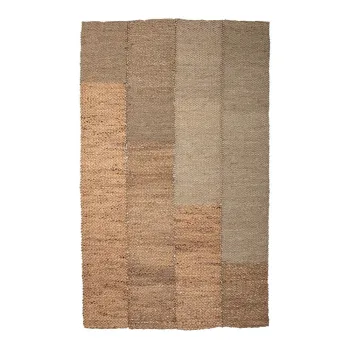 Covor in culoare naturala tesut manual din iarba de mare 150x245 cm Enzov - Bloomingville imagine