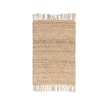 Covor in culoare naturala tesut manual din iuta 60x90 cm Shaila - Yes Everyday imagine
