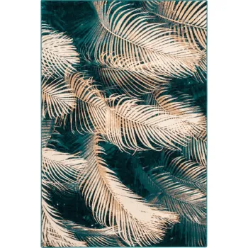 Covor in culoarea petrolului din lana 160x240 cm Areca - Agnella imagine