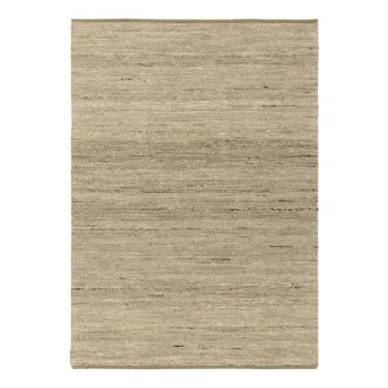 Covor kaki reversibil, tesut manual din amestesc de lana 160x230 cm Birkdale Pistachio - Asiatic Carpets imagine