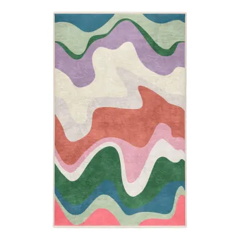 Covor lavabil 60x100 cm Squiggly Breeze - Mila Home imagine