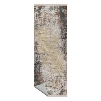 Covor maro-bej de tip traversa 80x200 cm - Mila Home imagine