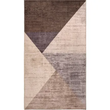 Covor maro/bej lavabil 230x160 cm - Vitaus imagine
