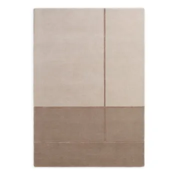 Covor maro/crem din amestesc de lana 120x170 cm Presilda - Villeroy&Boch imagine