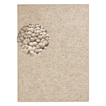 Covor maro deschis 140x200 cm Wolly - BT Carpet imagine