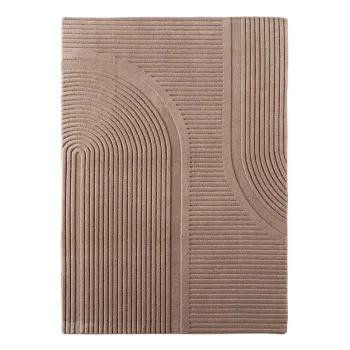 Covor maro deschis lavabil 240x340 cm Pompei 1612 - Ayyildiz Carpets imagine