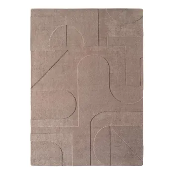 Covor maro deschis lavabil 240x340 cm Pompei 1614 - Ayyildiz Carpets imagine