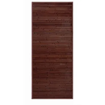 Covor maro inchis din bambus 75x175 cm - Casa Seleccion imagine