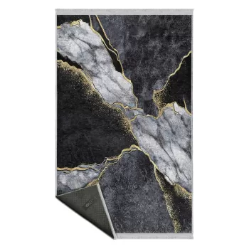 Covor negru 80x150 cm - Mila Home imagine