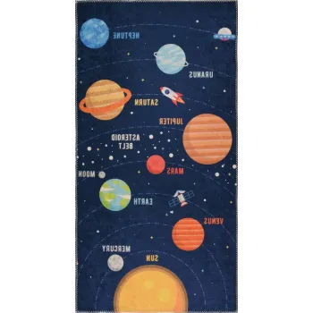 Covor pentru copii 100x160 cm Solar System - Vitaus imagine